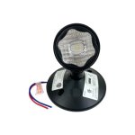 Emergency Remote Head 1 - Single - 2W - 6-24VDC - Black - V1