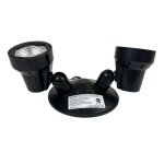 Emergency Remote Head 1 - Double - 4W - 6-24VDC - Black - V1