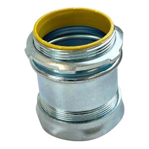 EMT INSULATED COMPRESSION CONNECTOR | STEEL | 1/2"