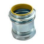 EMT Insulated Compression Connector - Steel - 3/4"
