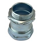 EMT COMPRESSION CONNECTOR | STEEL | 1"