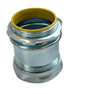 EMT Insulated Compression Connector - Steel - 1 1/2"
