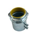 EMT Insulated Set Screw Connector - Steel - 1/2"