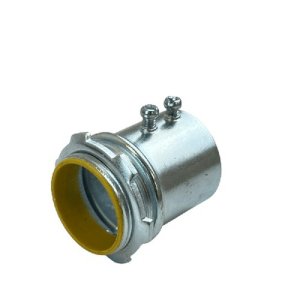 EMT Insulated Set Screw Connector - Steel - 3/4"