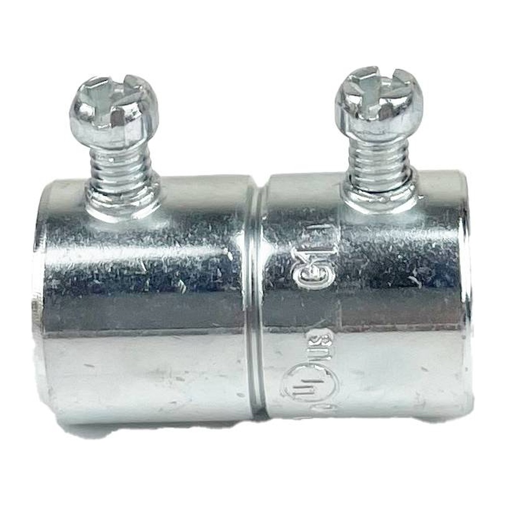 EMT SET SCREW COUPLING-STEEL 1/2"