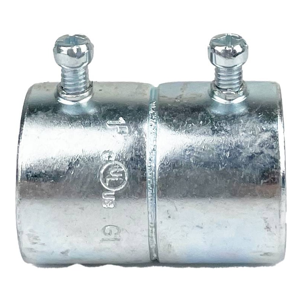 EMT SET SCREW COUPLING-STEEL 1"