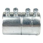 EMT SET SCREW COUPLING-STEEL 1 1/2"