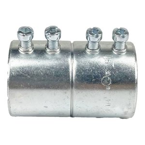EMT SET SCREW COUPLING-STEEL 1 1/2"