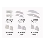 END CAPS FOR LED BARS