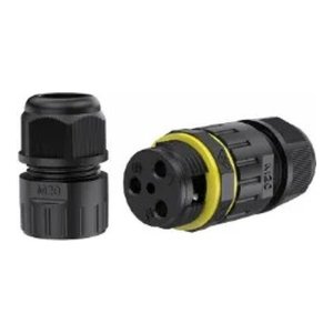 Inline Connector - Auxiliary Products - Inline Connector - IP68 - 400V - 3 Poles (for HB8 - LHB04 - FL05 - and FLM02)