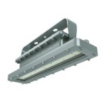 Linéaire 4ft antidéflagrant C1D1 120-277V 4FT 60W 5000K finition grise lentille claire