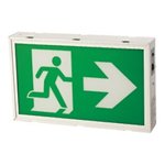 RUNNING MAN 2 | STEEL | BATTERY BACKUP | 1W | 120-347V | V1
