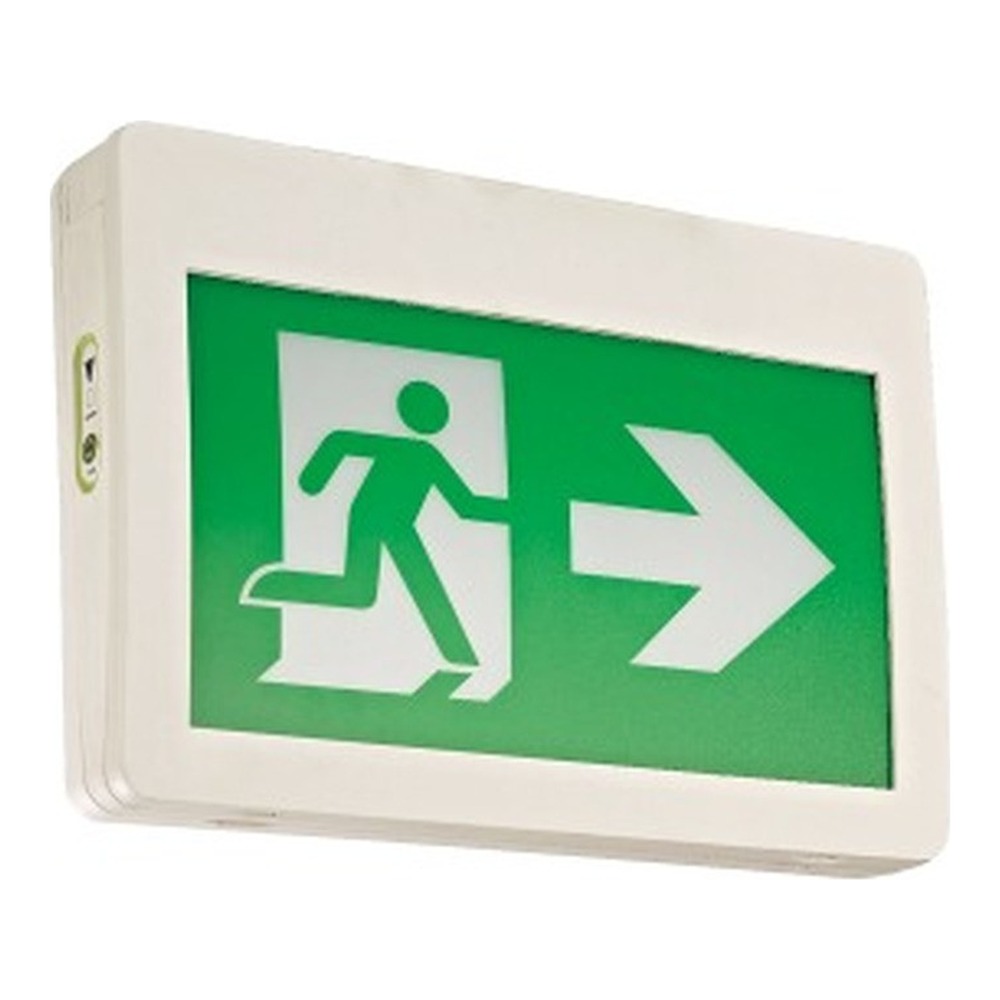 RUNNING MAN 4 PLASTIC | BATTERY BACKUP | 1W | 120-347V | V1