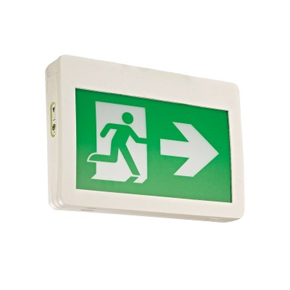 Running Man 4 Plastic - Battery backup - 1W - 120-347V - V1