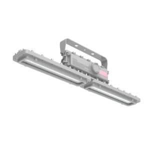 Explosion Proof 4FT Linear Shape 80-60-40W 120-347V 40-50-65K Gray Clear C1D1 IP66