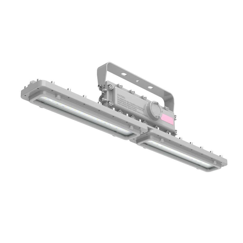 Explosion Proof 4FT Linear Shape 80-60-40W 120-347V 40-50-65K Gray Clear C1D1 IP66