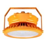 EXPR Round Explosion Proof Fixture - Hazloc - 100W - 5000K - 120-277V - Orange - 5 Year Warranty