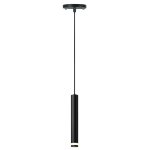 FIT CYLINDER PENDANT WITH GU10 SOCKET - BLACK