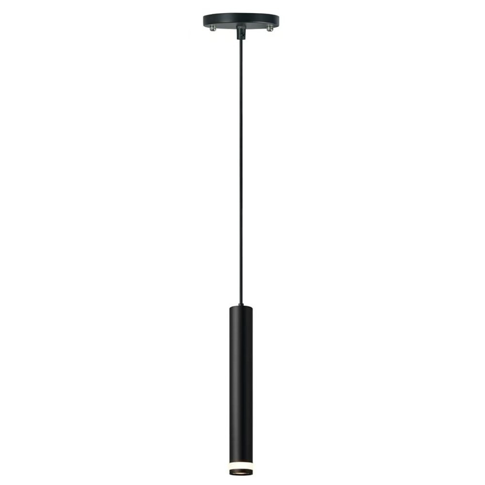 FIT CYLINDER PENDANT WITH GU10 SOCKET - BLACK