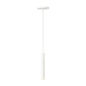 FIT CYLINDER PENDANT WITH GU10 SOCKET - WHITE