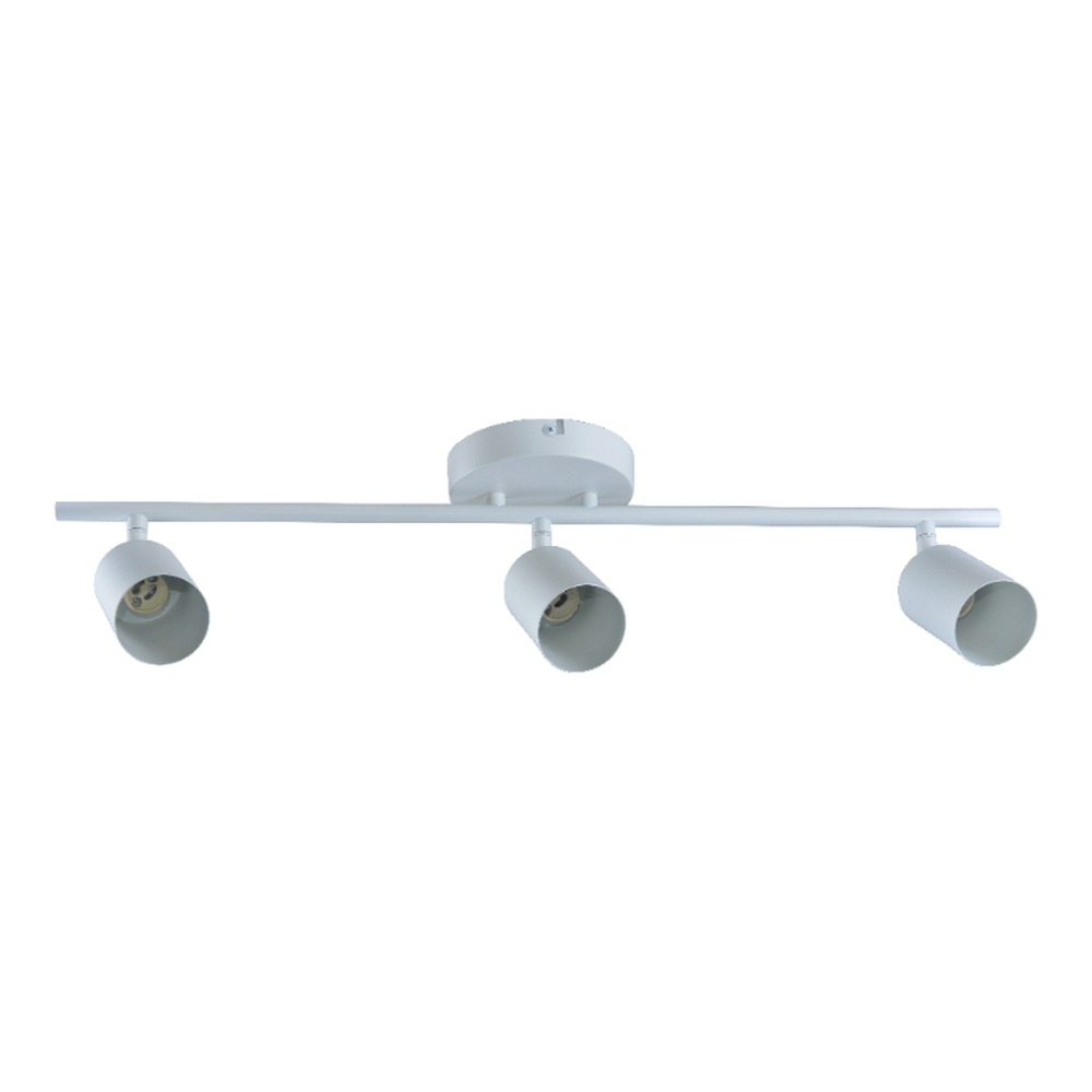 FIT SURFACE MOUNT TRACK - 30-INCH - 3-HEAD - GU10 SOCKET - WHITE