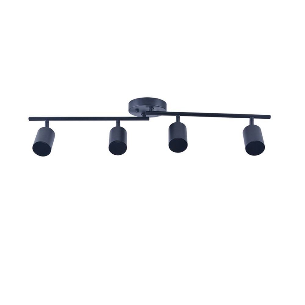 FIT SURFACE MOUNT TRACK - 30-INCH - 4-HEAD - GU10 SOCKET - BLACK