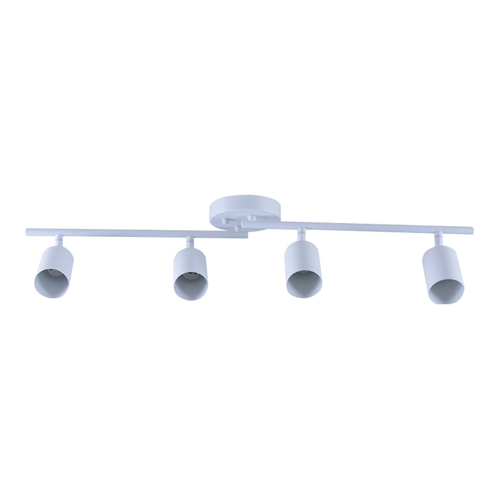 FIT SURFACE MOUNT TRACK - 30-INCH - 4-HEAD - GU10 SOCKET - WHITE