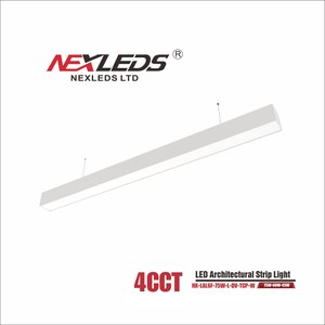 LED ARCHITECTURAL LINEAR UP AND DOWNLIGHT ADJUSTABLE FIXTURE [6FT. BLACK]