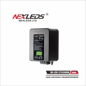 300W IP65 landscape driver with 1 meter long cord length