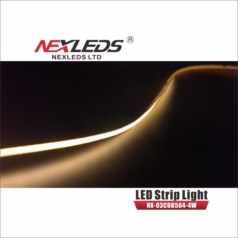 LED 3MM COB TAPE LIGHT IP20504 CHIPS/M[5 METER REEL]