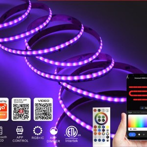 DIGITALSMART 5M IP20 RGB + IC 10MM RUBAN LED