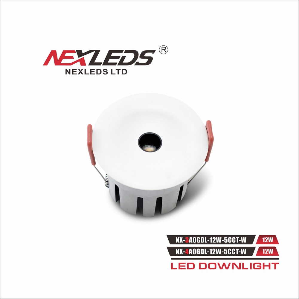 LED SPOT ANTI GLARE (NX-4A0GDL-12W-5CCT-W)