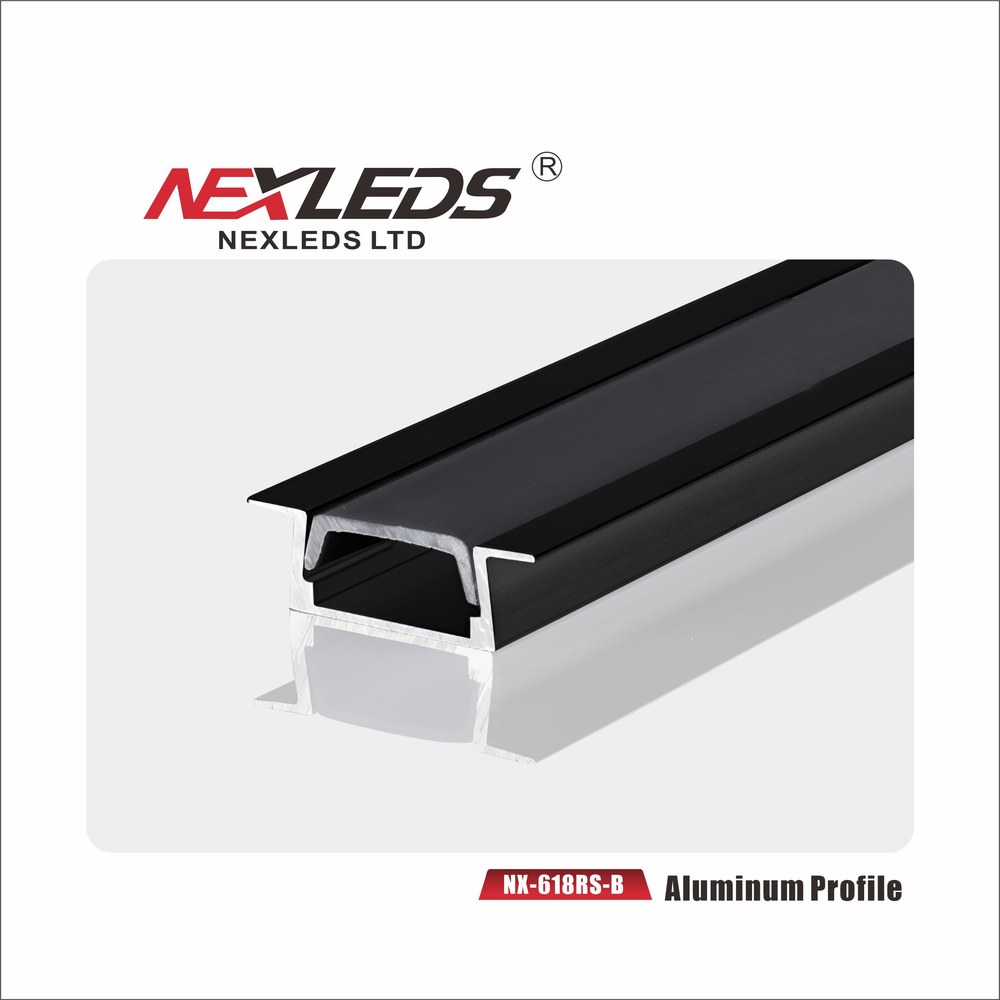 RECESSED MOUNTED LED ALUMINUM 3000*21.7*5.7MM(BLACK FINISH)