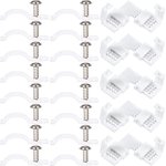 MOUNTING CLIPS WITH SCREWS - 50PCS/PACK - FOR 120V LONG-RUN LED STRIP