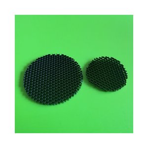 GARNITURE RONDE NIDA D'ABEILLE 40MM POUR RD12 - NICKEL BROSSÉ