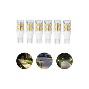 12V DC - T10 LED BULB - 18 LEDS - 3000K