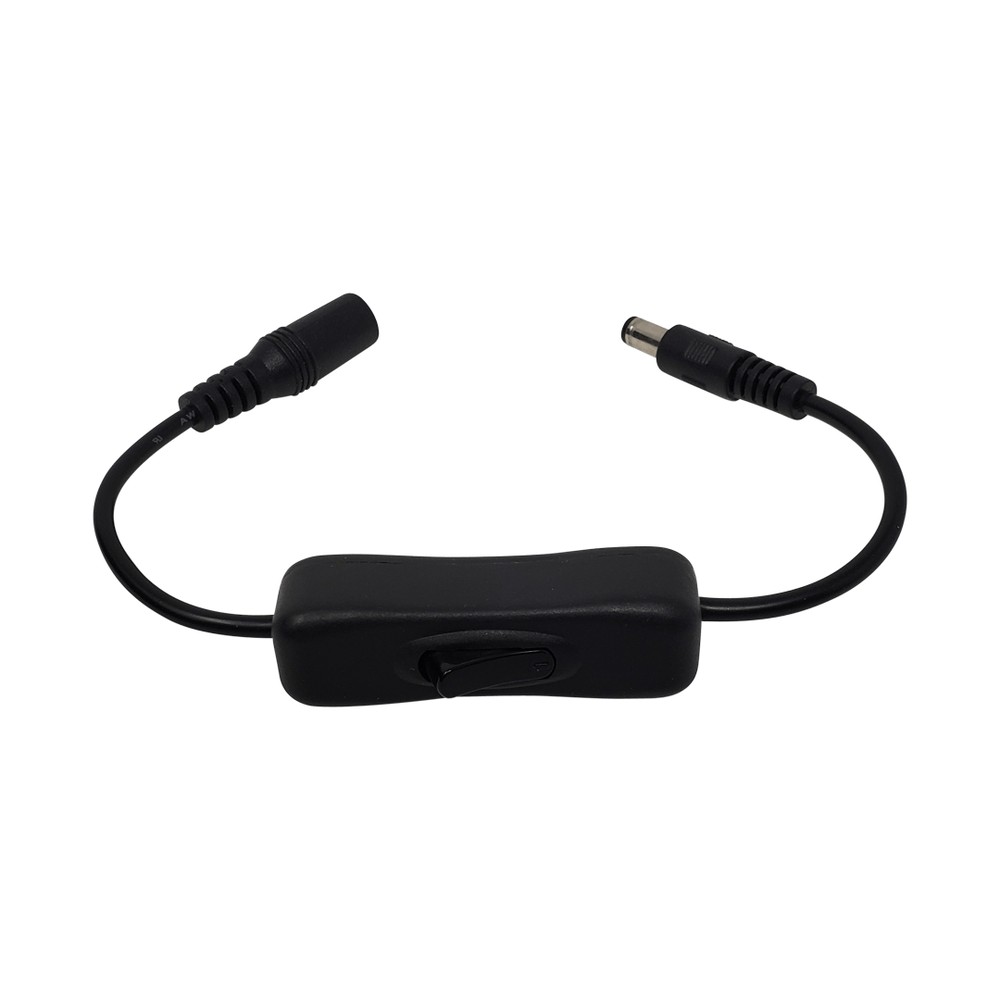 SWITCH TACTILE CACHÉ POUR ARMOIRE - ENTRÉE 12-24V CC - 12V (60W) / 24V (120W) - FIL D'ENTRÉE 60" (152CM) - FIL