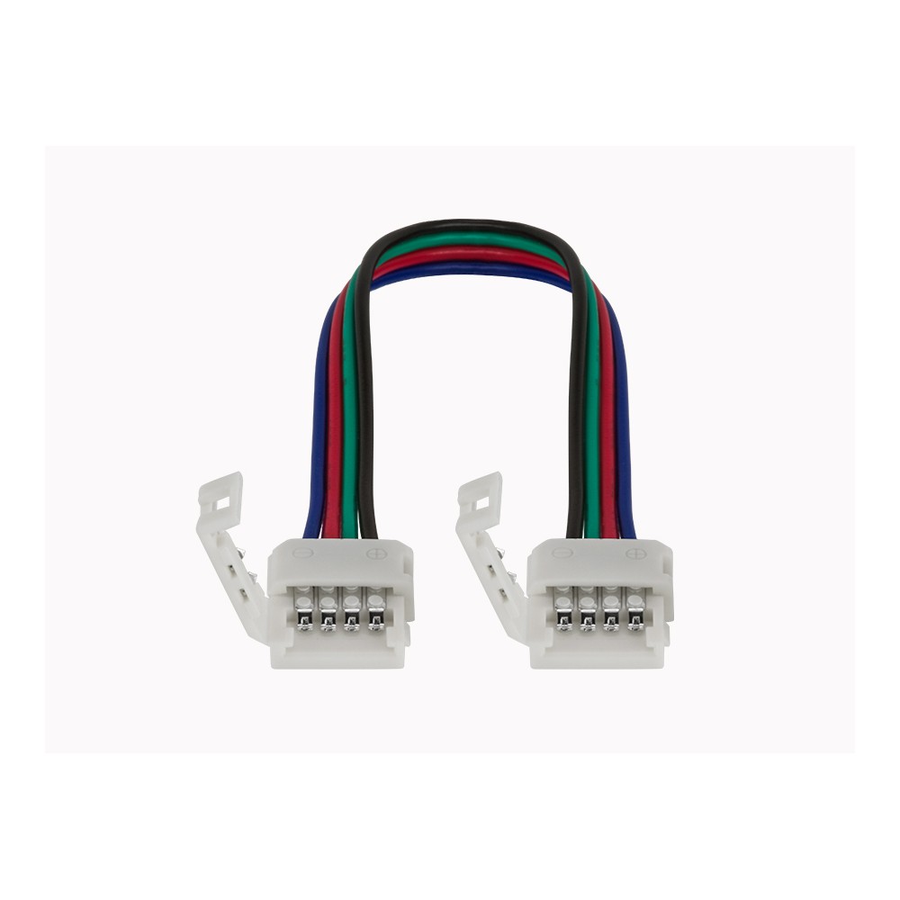 OUTDOOR FLEX CONNECTORS - 2 WIRE SINGLE COLOR - SET OF 2 - MALE AND FEMALE