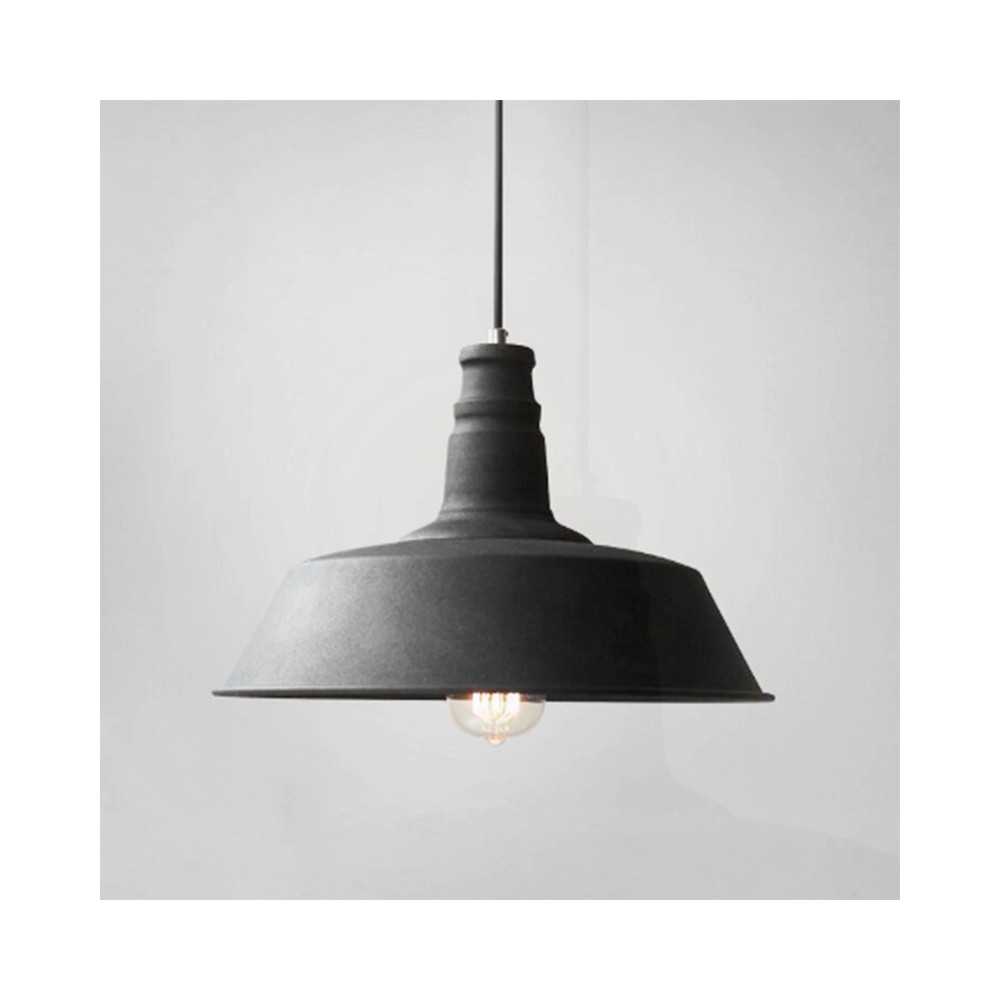 LWL-523P - Downlight - For A19 or AT19 Bulb Not Included - Retro Style - 9 1/2 Diam. X 10 H. E26 Socket - Black