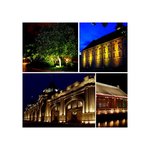 12V DC - OUTDOOR 10W RGB FLOODLIGHT - IR RGB REMOTE INCLUDED