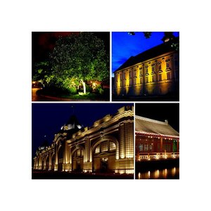 12V DC - OUTDOOR 10W RGB FLOODLIGHT - IR RGB REMOTE INCLUDED