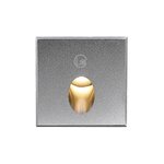 12V AC/DC G4 HALF MOON STEP LIGHT - MATTE BLACK. G4 BULB SOLD SEPARATELY