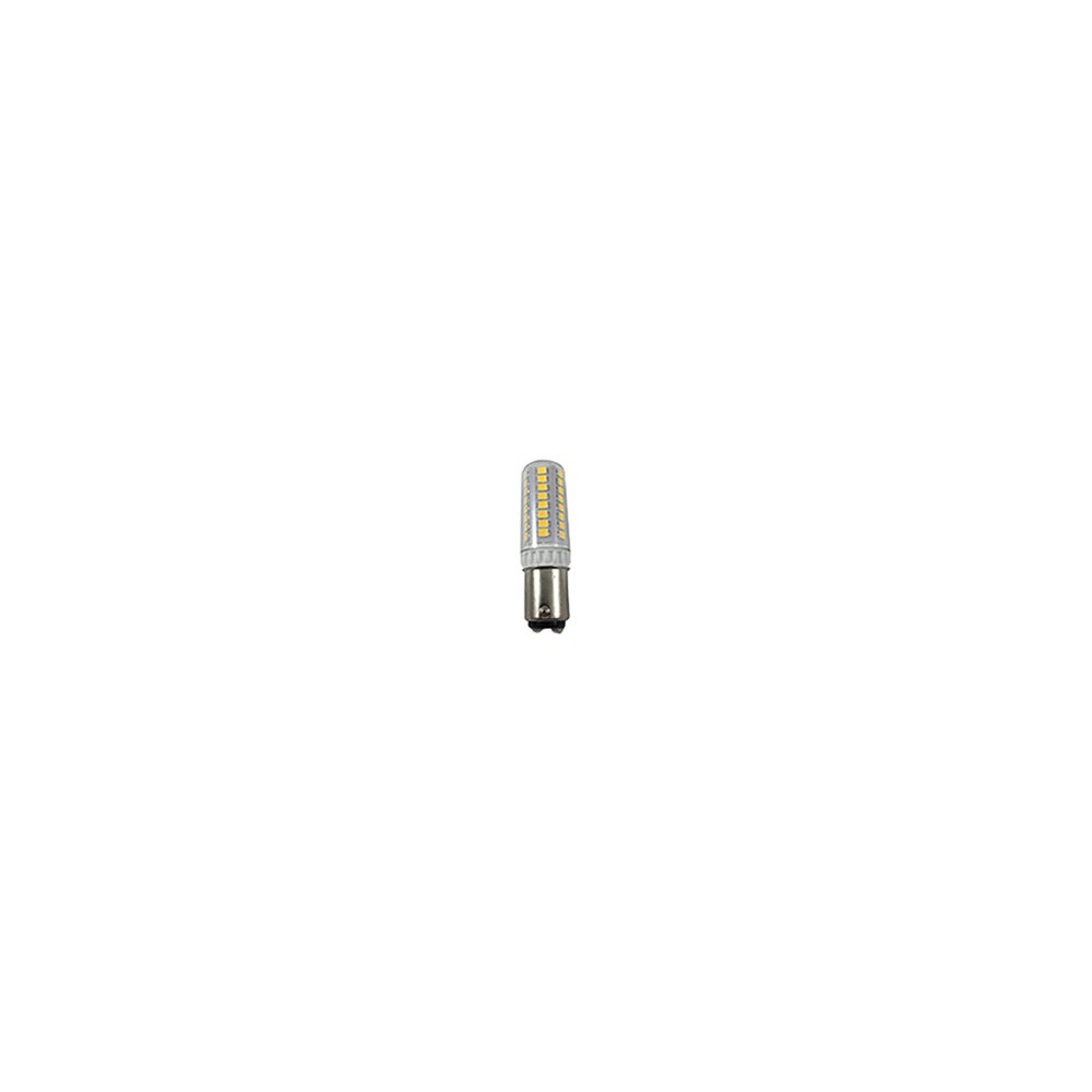 BA15D LED BULB - (DOUBLE CONTACT) 10-30V DC - 2.2W - WARM WHITE 3000K - SILICONE COATED - DIMMABLE