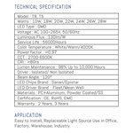 LS-WT-PT-IP-XX - LUMENSTARLED LED Wall Sconce