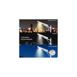 SUPPORT À BRAS LONG AVEC VIS AJUSTABLES POUR LUMINAIRE LED SOLAIRE