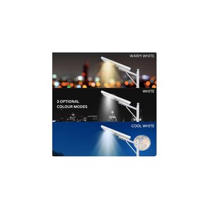 SUPPORT À BRAS LONG AVEC VIS AJUSTABLES POUR LUMINAIRE LED SOLAIRE