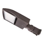 PROJECTEUR CONCORDE FL04B CSC LED 150W 3000K 120-347V BRONZE DLC PREMIUM - ÉCHANGES ACCEPTÉS 2 SEMAINES