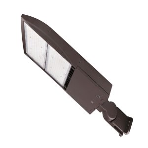 FL04B CONCORDE FLOOD LIGHT - FLOOD/AREA LIGHTS - 300W - 3000K - 120-347V - BRONZE - DLC PREMIUM PL28RM2BSP73
