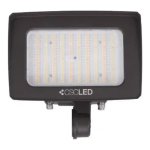 PROJECTEUR FLF FUSION SERIES CSC LED - 40W/60W/80W - 3000K/4000K/5000K - 120-347V - BRONZE