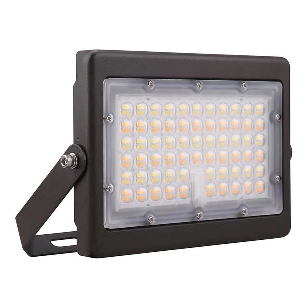 FLM02 MINI FLOOD LIGHT, FLOOD/AREA LIGHTS, 55W/70W/80W, 3000K/4000K/5000K, 120-347V, BRONZE, DLC S-YMB16N